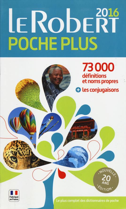 Le Robert poche plus 2016. 73.000 définitions et noms propres; les conjugaisons - copertina