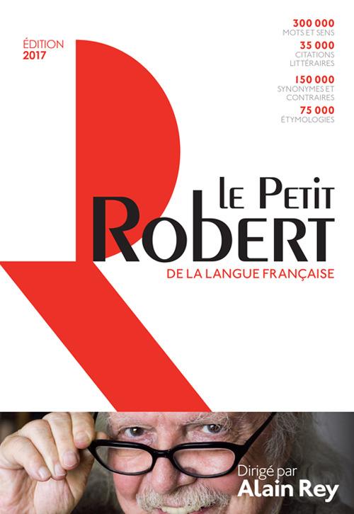 Le Petit Robert de la langue française 2017 - copertina