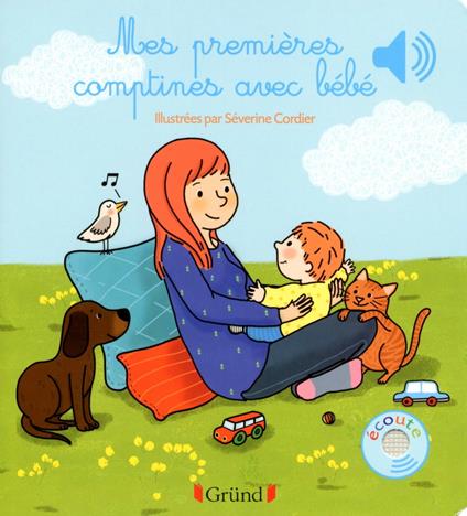 Mes premières comptines avec bébé - Séverine Cordier - ebook