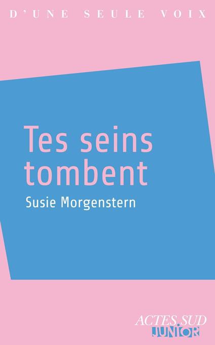 Tes seins tombent - Susie Morgenstern - ebook