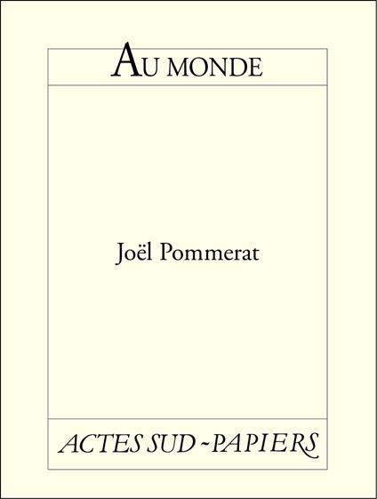 Au monde