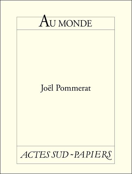 Au monde