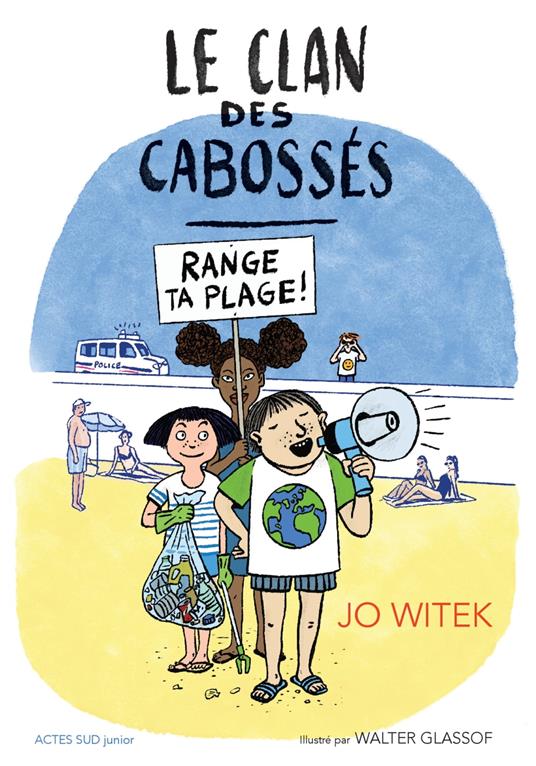 Le Clan des Cabossés - T2 Range ta plage ! - Jo Witek,Walter GLASSOF - ebook