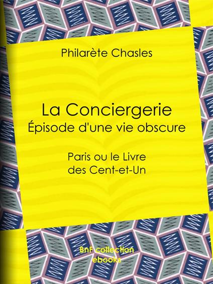 La Conciergerie - Épisode d'une vie obscure