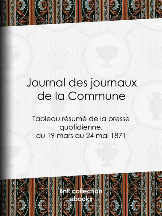 Journal des journaux de la Commune