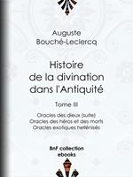 Histoire de la divination dans l'Antiquité