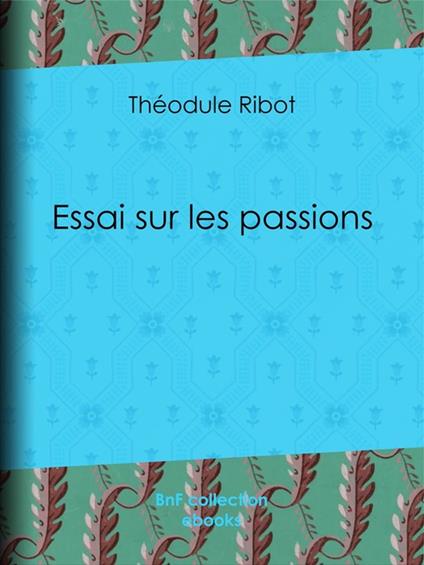 Essai sur les passions