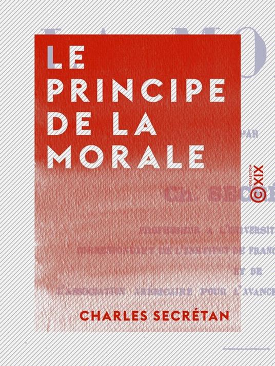 Le Principe de la morale