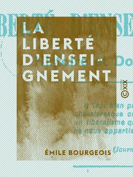 La Liberté d'enseignement