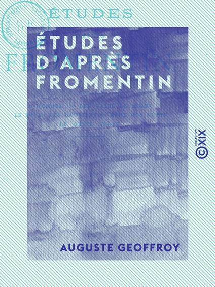 Études d'après Fromentin