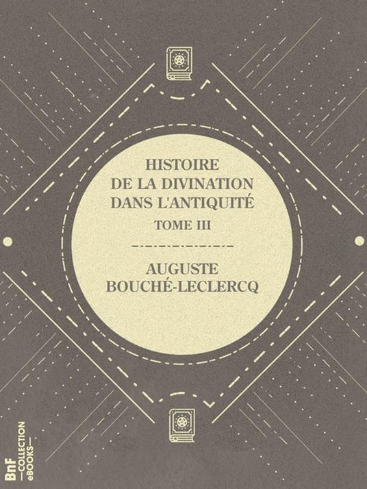 Histoire de la divination dans l'Antiquité