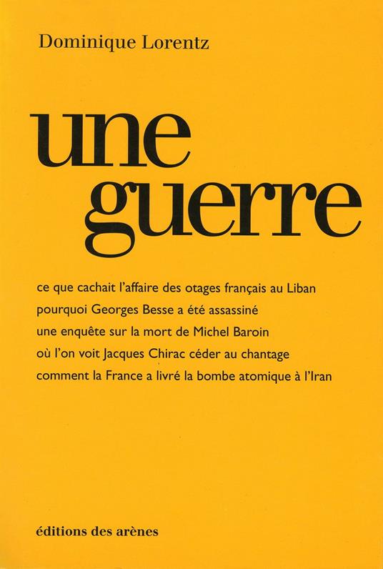 Une guerre