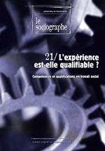 le Sociographe n°21 : L'expérience est-elle qualifiable ?