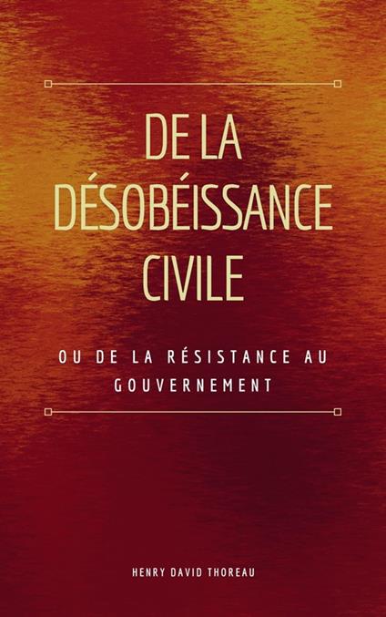 De la désobéissance civile