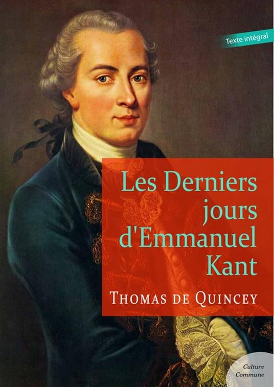 Les derniers jours d'Emmanuel Kant