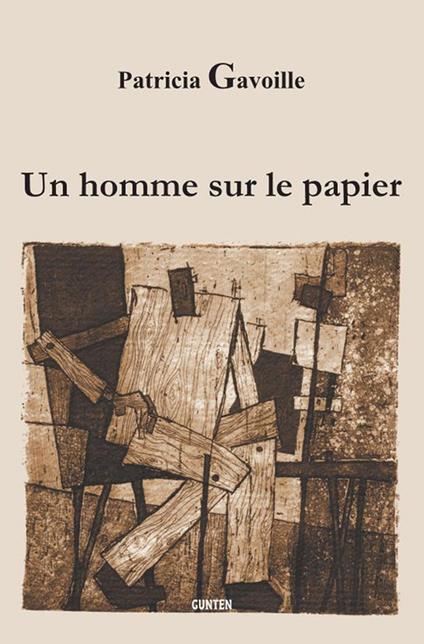 Un homme sur le papier