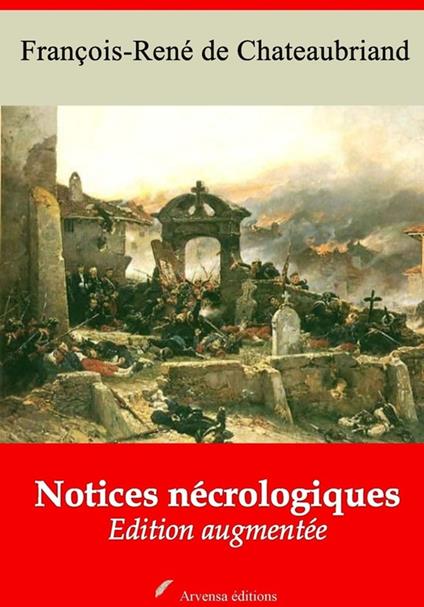 Notices nécrologiques – suivi d'annexes