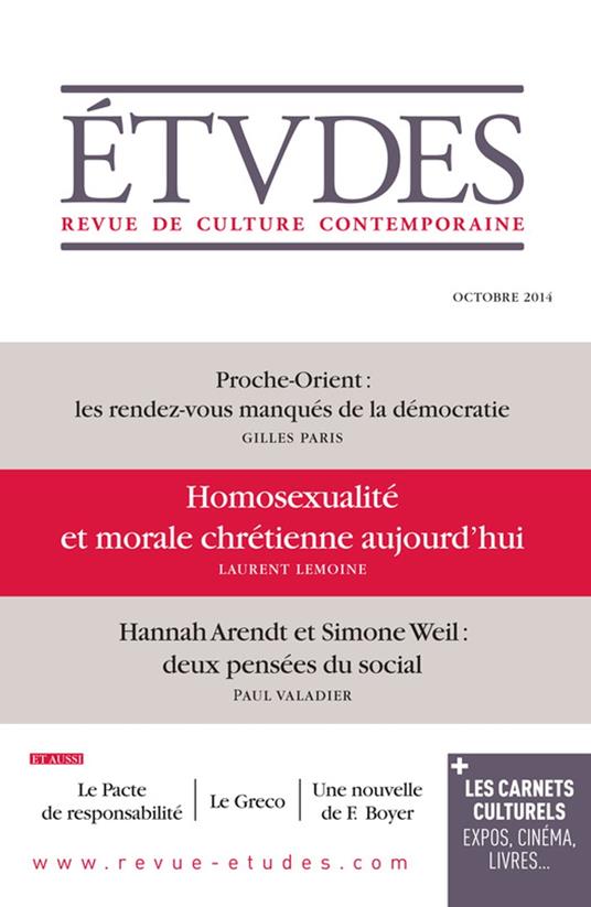 Etudes Octobre 2014