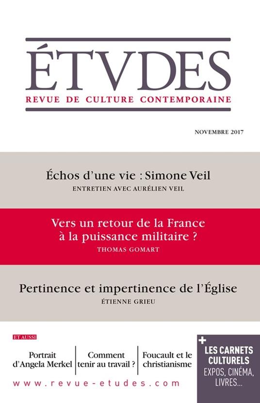 Etudes - Vers un retour de la France à la puissance militaire ?