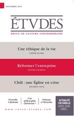 Etudes : une éthique de la vie