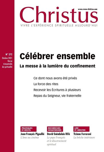 Revue Christus : Célébrer ensemble