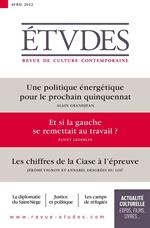 Revue Études 4292 - Avril 2022