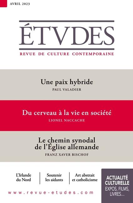 Revue Études 4303 - Avril 2023