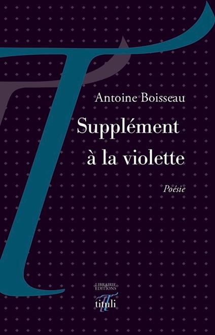 Supplément à la violette