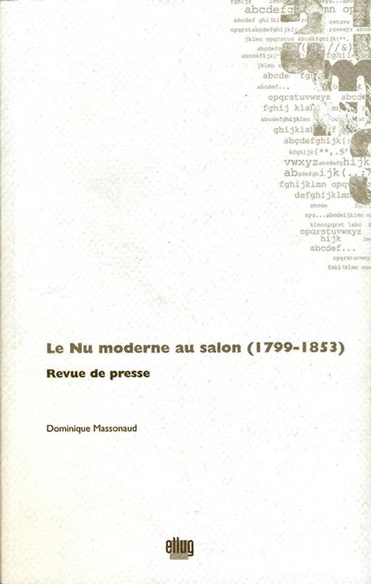 Le Nu moderne au salon (1799-1853)