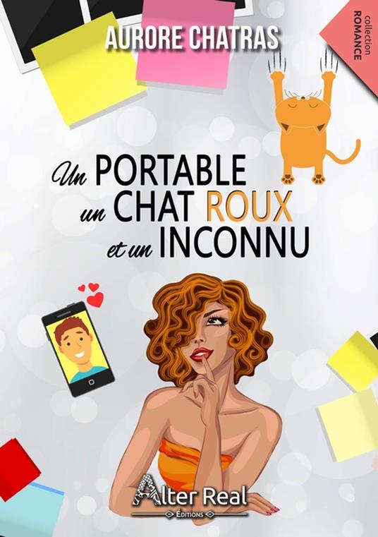 Un portable, un chat roux et un inconnu