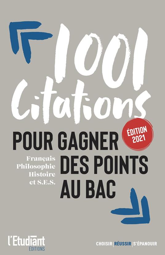 1001 citations pour gagner des points au bac