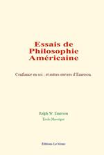 Essais de philosophie américaine