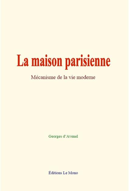 La maison parisienne