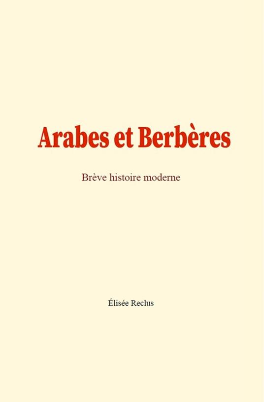 Arabes et Berbères