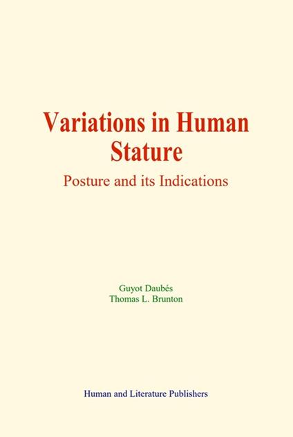 Variations in Human Stature