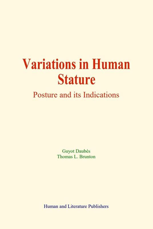 Variations in Human Stature