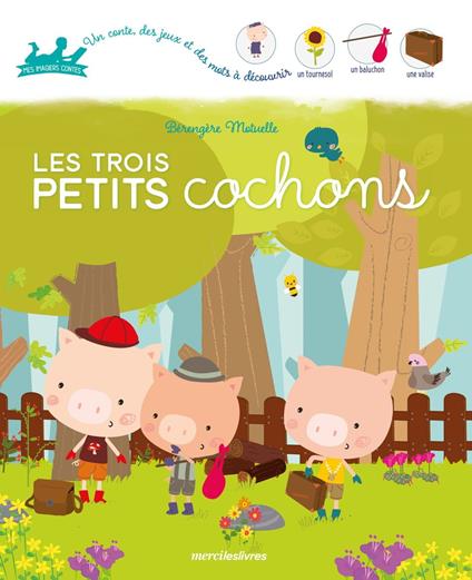 Les trois petits cochons - Bérengère MOTUELLE - ebook