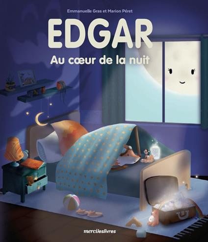 Edgar, au cœur de la nuit - EMMANUELLE GRAS,Marion Péret - ebook