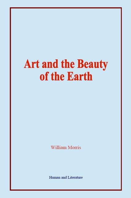 Art and the Beauty of the Earth