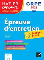 Epreuve d'entretien - CRPE 2023- Epreuve orale d'admission