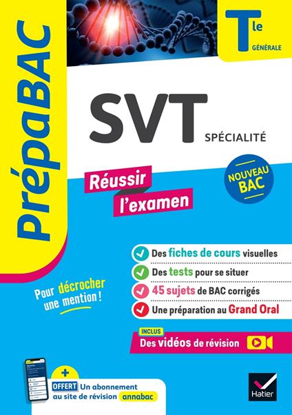 Prépabac Réussir l'examen - SVT Tle générale (spécialité) - Bac 2025