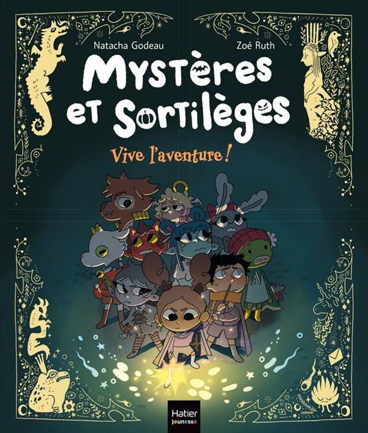 Mystères et sortilèges - Vive l'aventure ! - Natacha Godeau,Zoé Ruth - ebook