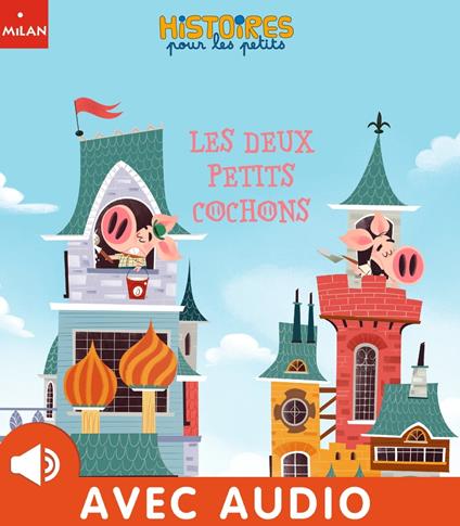 Les deux petits cochons - Olivier Dupin,Mehdi Doigts - ebook