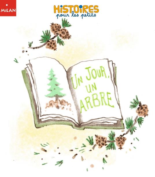 Un jour, un arbre - Ombeline Marchon,Clémence Paldacci - ebook