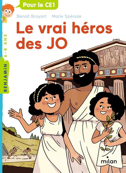 Le vrai héros des JO - Benoît Broyart,Marie Spénale - ebook