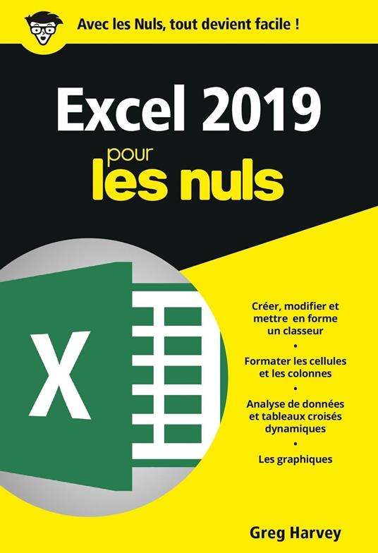 Excel 2019 Poche pour les Nuls