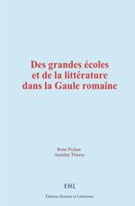 Des grandes écoles et de la littérature dans la Gaule romaine