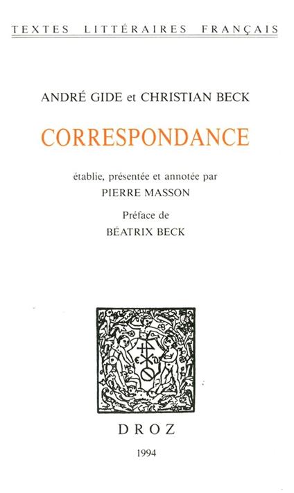 Correspondance