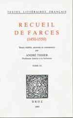 Recueil de farces (1450-1550)