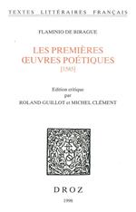 Les premières OEuvres poétiques : 1585